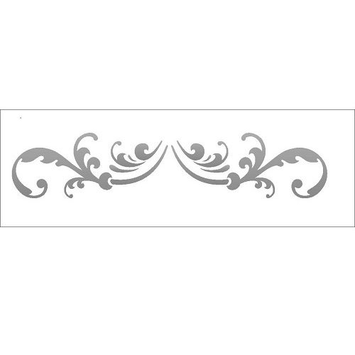 Stencil Opa 10x30 Arabesco Ornamento