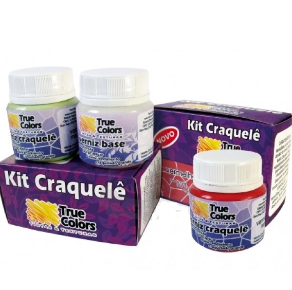 True Colors Kit Craquêlê 2x55ml – (click p/ver cores)