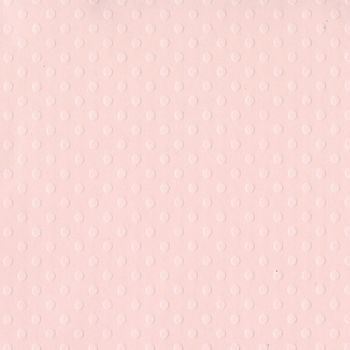 Papel De Scrapbooking Bolinhas Rosa Bebé