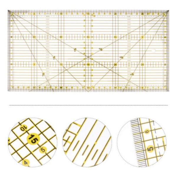 Régua Patchwork 15x30