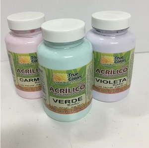 True Colors Tinta Acrílica 250ml – (click para ver cores)