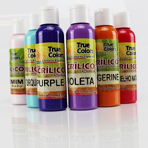 Tinta Acrilica Linha Fluor