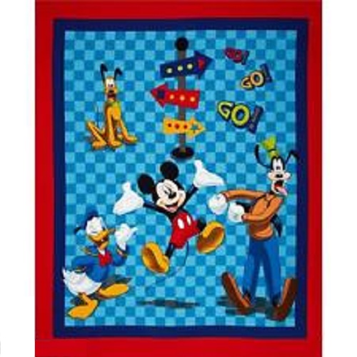 Tecido Disney Mickey and Friends