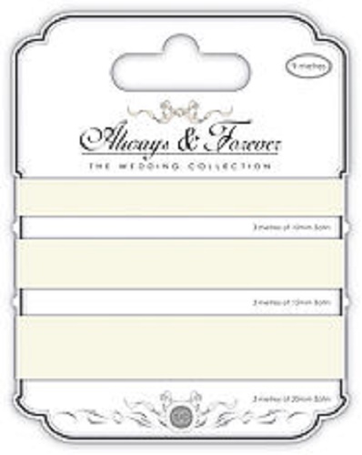 Fitas de Cetim Ivory