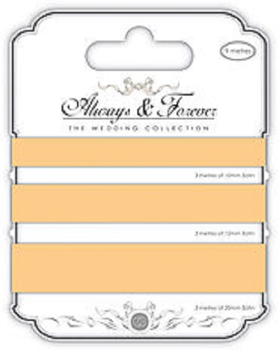 Fitas de Cetim Peach