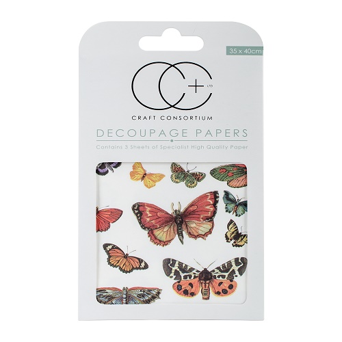 Papel Decoupage Flutter of Butterflies