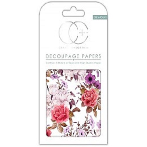 Papel Decoupage  Vintage Bouquet