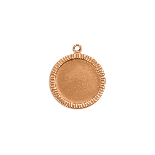 Circle W/ Bezel Ring Cobre 24 Peças