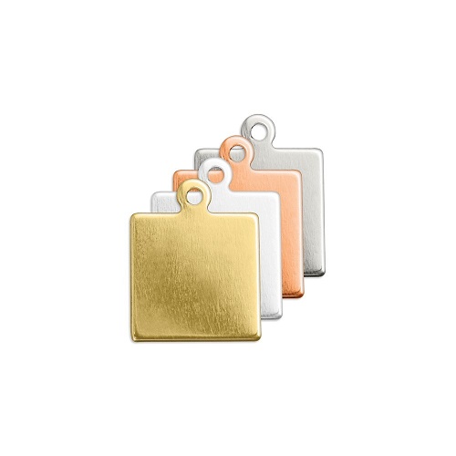 Small Squaretag Bronze 24 Peças
