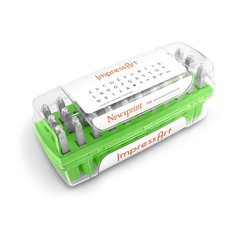Newsprint Uppercase 3mm