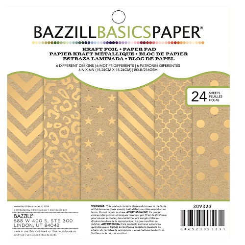 Bloco Kraft/Ouro 15x15