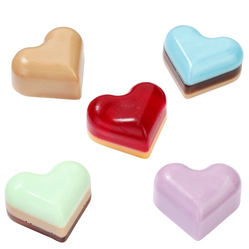 Molde de Silicone Corações