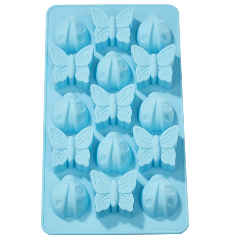 Molde de Silicone Animais Borboletas/Joaninhas