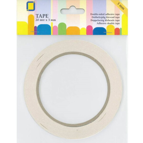 Fita Adesiva Dupla Face 3mm