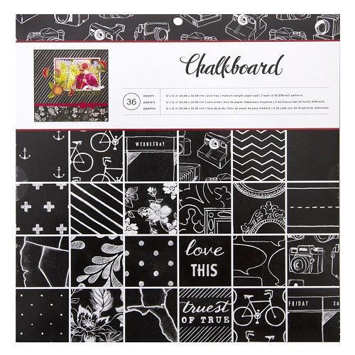 Bloco Chalkboard 30x30