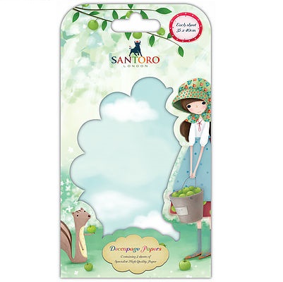 Decoupage Papers An Apple Kori Kumi