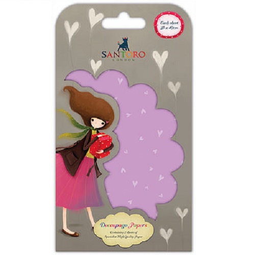 Decoupage Papers Friendship Kiss Kori Kumi