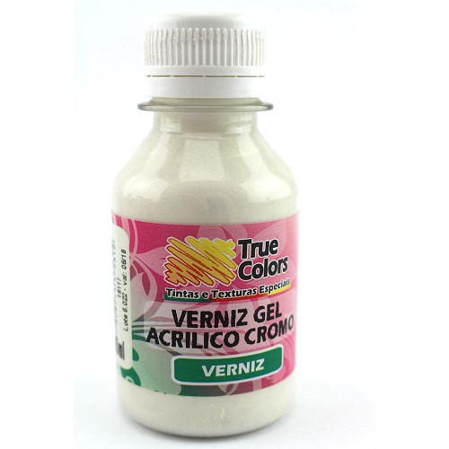 Verniz Gel Acrílico Cromo 100ml