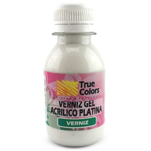 Verniz Gel Acrílico Platina 100ml