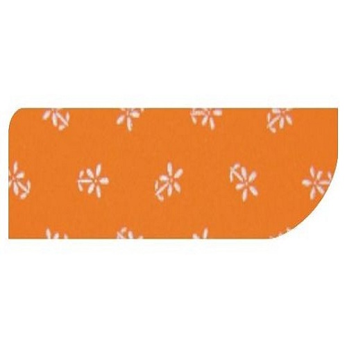 Eva Estampado Cítrico Floral Laranja