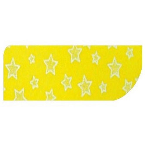 Eva Estampado Cítrico Estrelas Amarelo