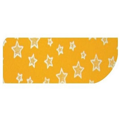 Eva Estampado Cítrico Estrelas Mostarda
