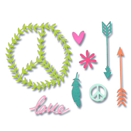 Sizzix Thinlits Die Set 8PK - Festival