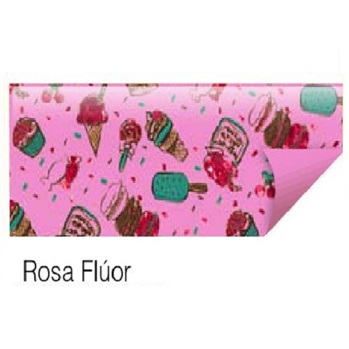 Eva Estampado Doces Rosa