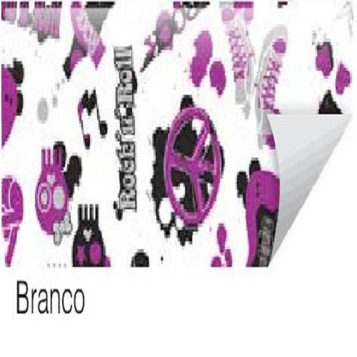 Eva Estampado Rock Branco