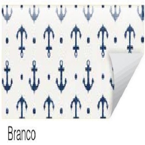 Eva Estampado Náutica Branco