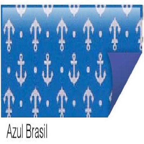 Eva Estampado Náutica Azul Escuro