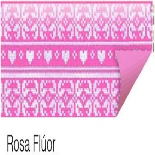 Eva Estampado Ternura Rosa Fluor