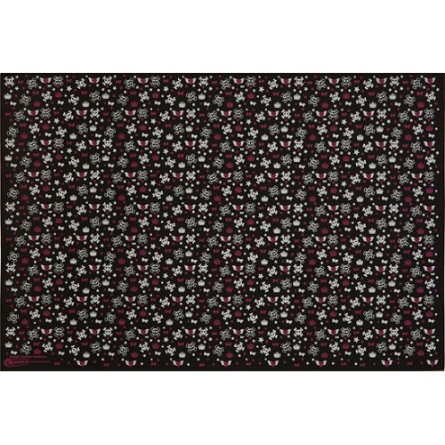 Eva Estampado Caveirinha Preto