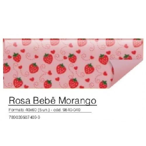 Eva Estampado Tutti Frutti Morango