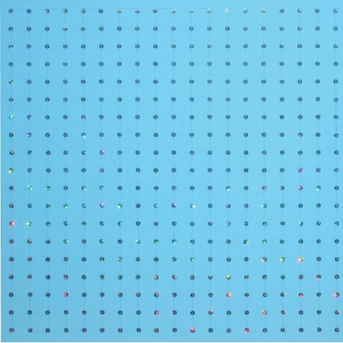 Eva Estampado Paetê Azul