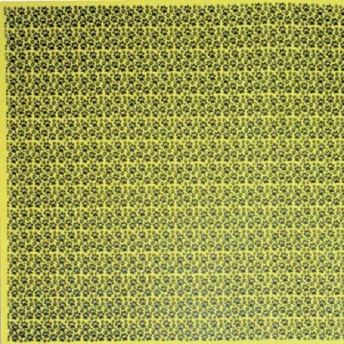 Eva Estampado Patinhas Amarelo