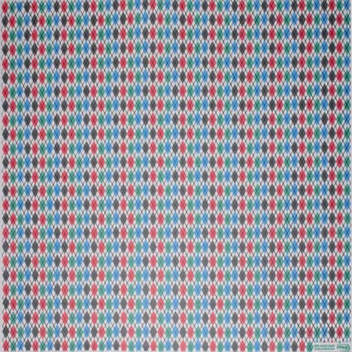 Eva Estampado Retrô Cinza