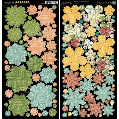 Flowers Papel 30x15 Time to Flourist