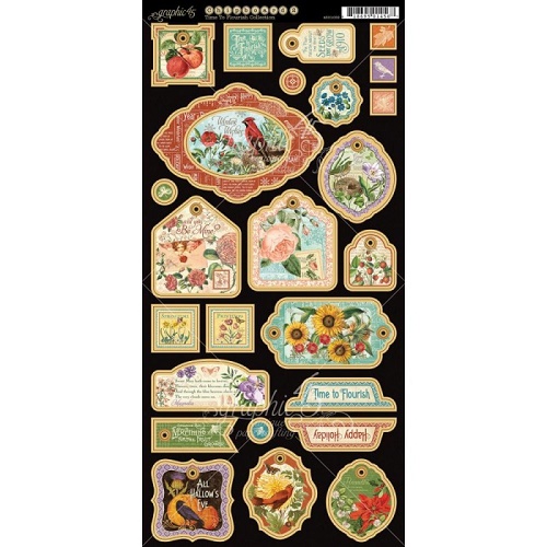 Chipboard 2 Time to Flourist