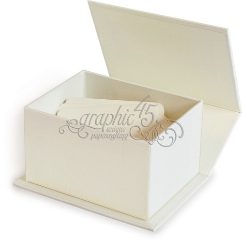 Ivory ATC Book Box