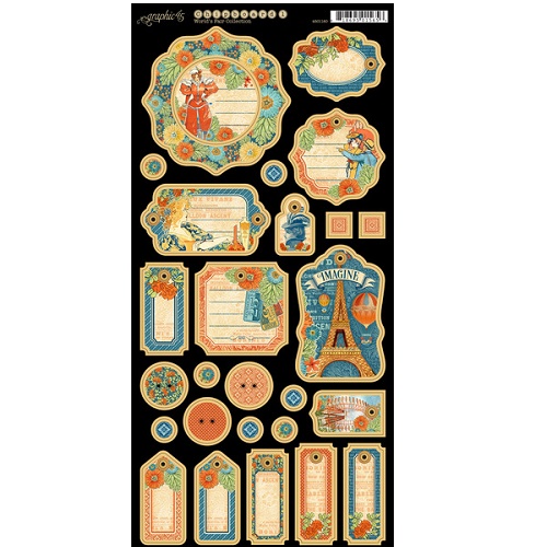 Chipboard Jornaling World's Fair