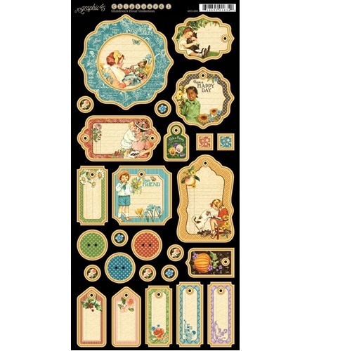 Children's Pad Hour Chipboard 1