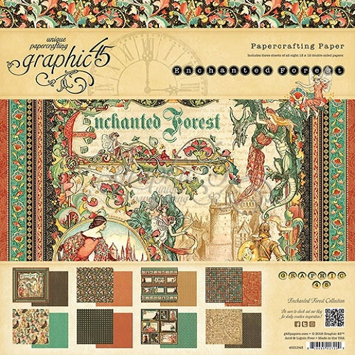 Bloco Enchhanted Forest 30x30