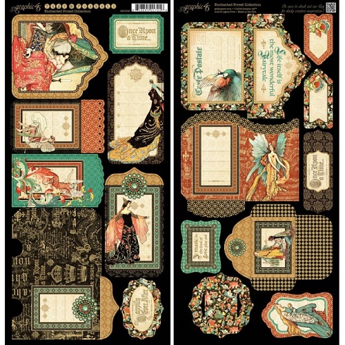 Tags and Pockets Enchanted Forest