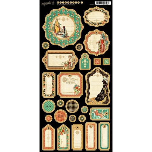 Enchanted Forest Journ Chipboard 1