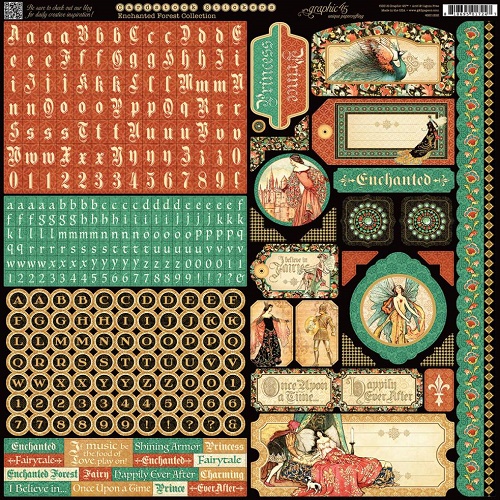 Enchanted Forest Chipboard 1