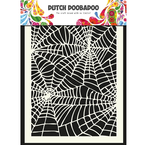 Stencil Doobadoo A5 Spiderweb