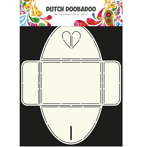 Moldes Doobadoo Env. Art Heart