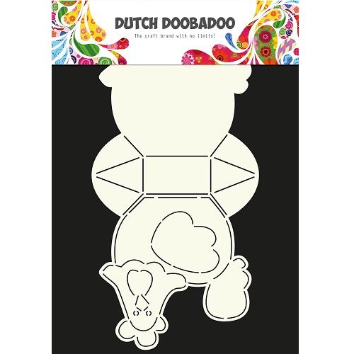 Moldes Doobadoo Card Art Chicken