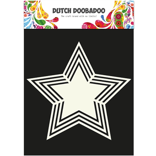 Moldes Doobadoo Art Star 5
